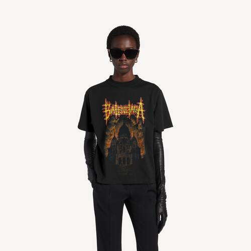 balenciaga sacr&eacute; c&oelig;r中版型t恤