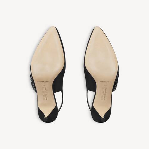 balenciaga | manolo blahnik zapato tal&oacute;n abierto