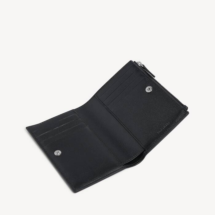 ブラック/グリーン の メンズ Cash バーティカル二つ折りカードホルダー - メンズ | Balenciaga 日本 JA - Image 3