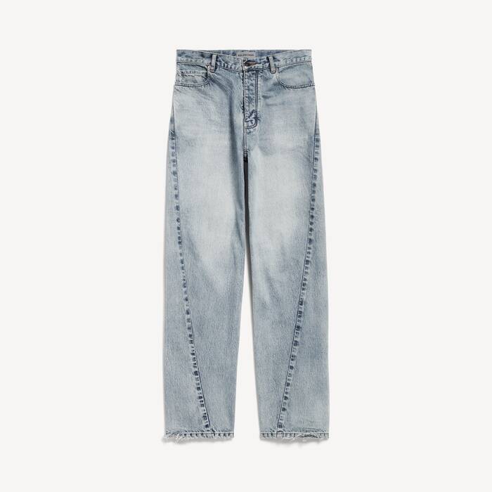 twisted seam jeans