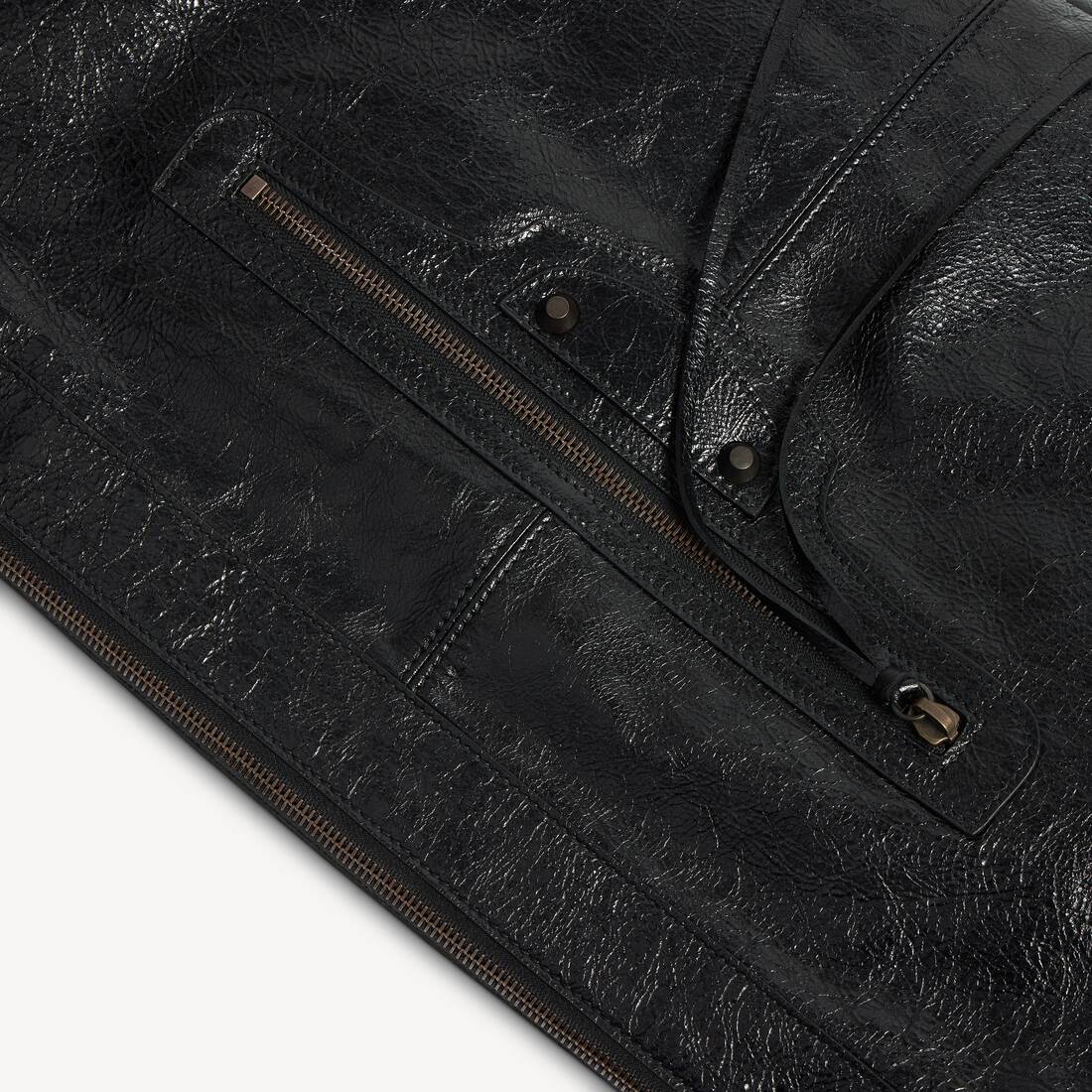 Borsa Le City Moto Grande da Uomo in Nero | Balenciaga Italia IT - Image 6