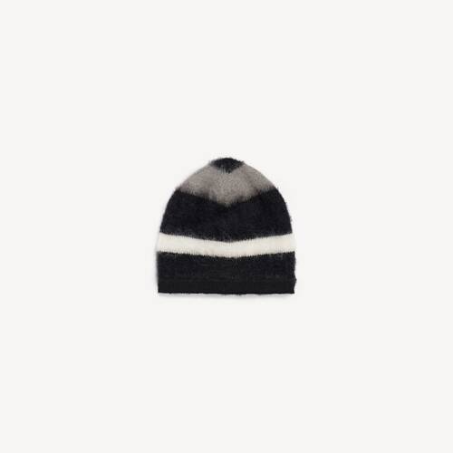 striped beanie