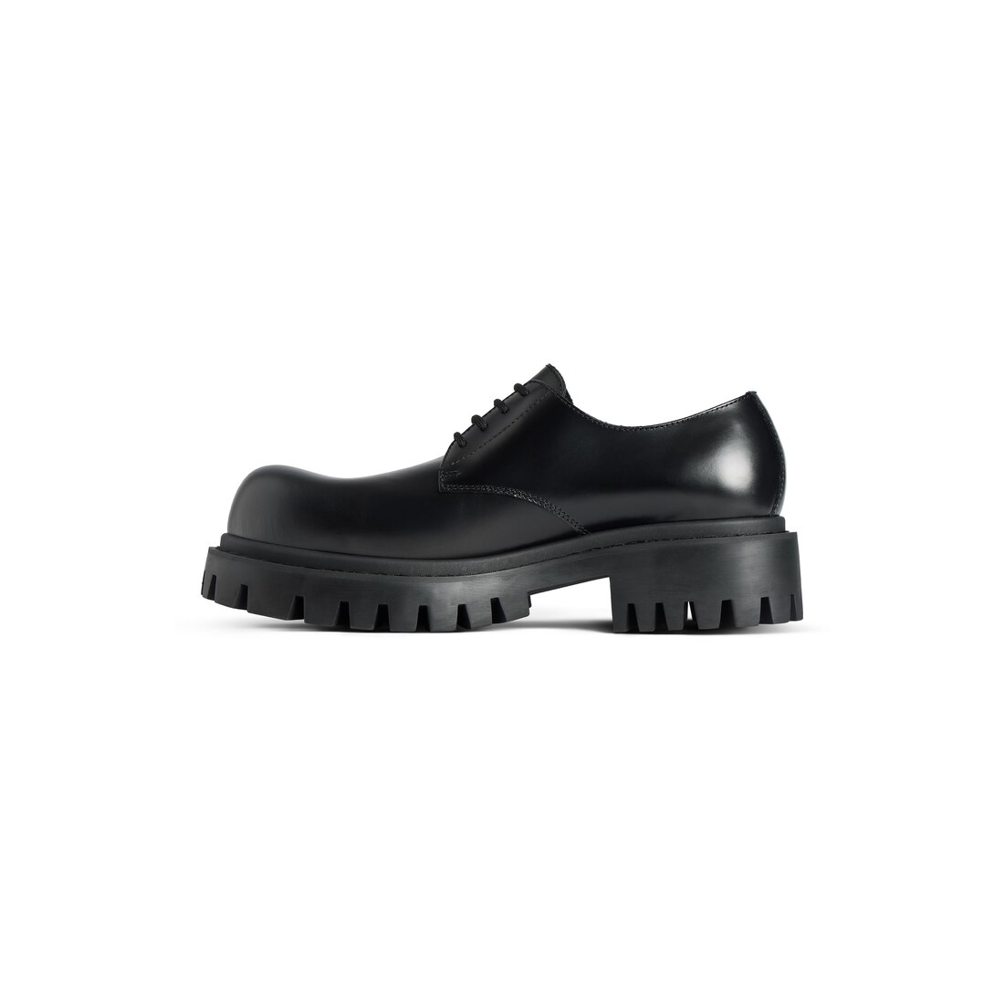 靴 balenciaga sergent derby size41 Men's Sergent Derby in Black | Balenciaga CA
