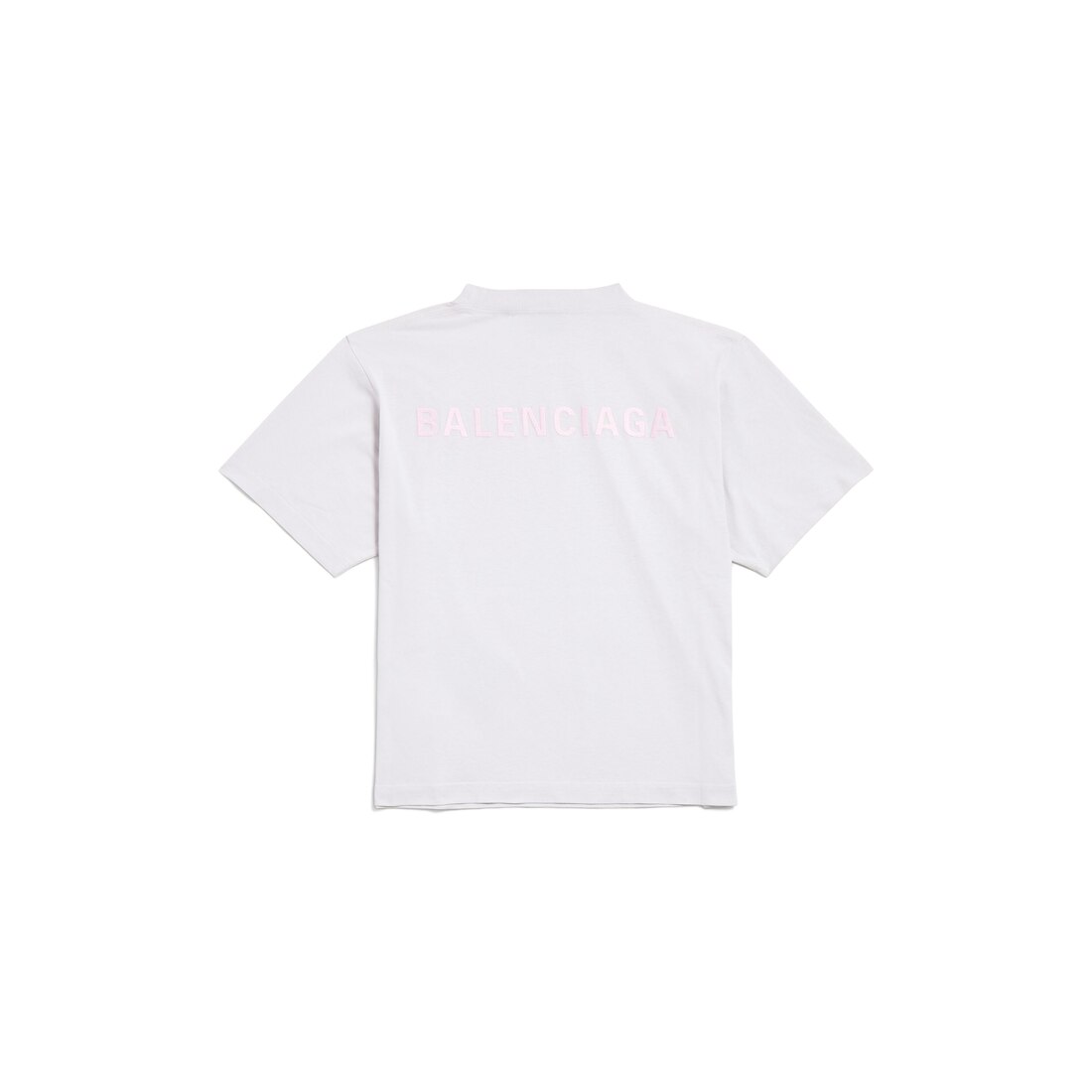 ホワイト の ウィメンズ Balenciaga Back Tシャツ ミディアム