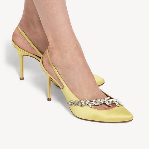 balenciaga | manolo blahnik zapato tal&oacute;n abierto