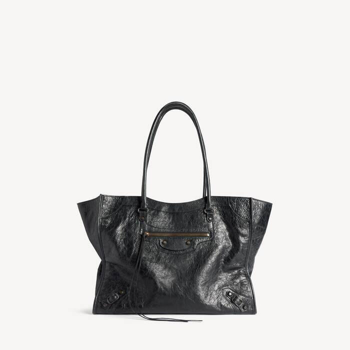 Women's Le City Tote Bag Medium in Black - Women | Balenciaga Australia EN - Image 1