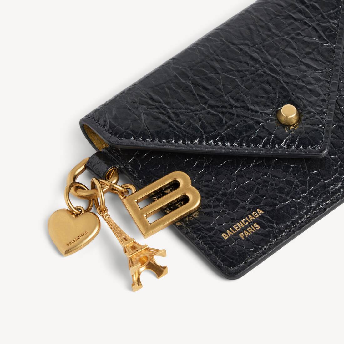 Porte-cartes Token  pour Femme en Noir | Balenciaga Belgique FR - Image 5