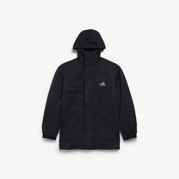 Men's Techwear Windbreaker in Black - Men | Balenciaga Singapore EN - Image 1
