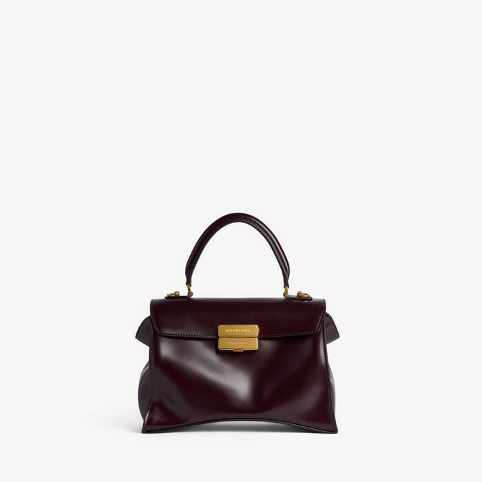 Hourglass Avenue Henkeltasche Klein f&uuml;r Damen in Traube - Damen | Balenciaga Deutschland DE - Image 1