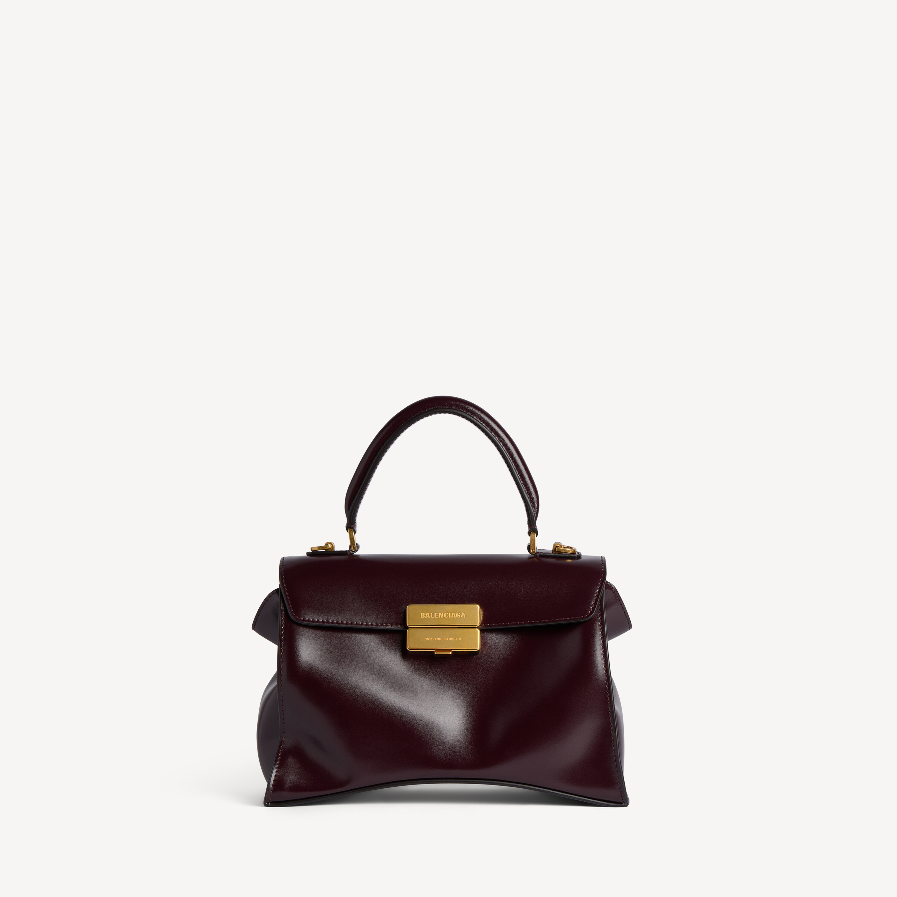Balenciaga hourglass avenue top handle bag small