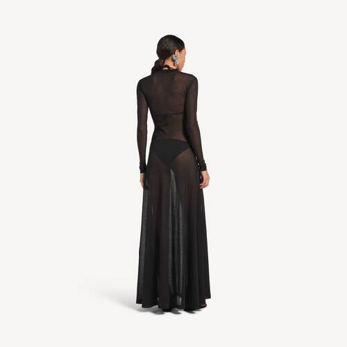 long sleeve maxi dress