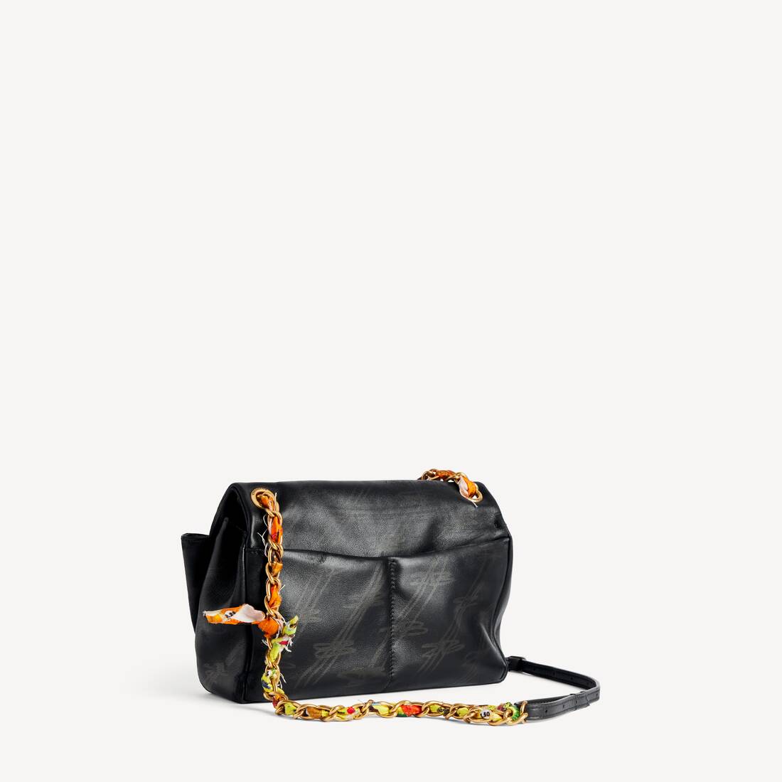 Borsa Con Catena Darling Mini da Donna in Nero | Balenciaga Italia IT - Image 3