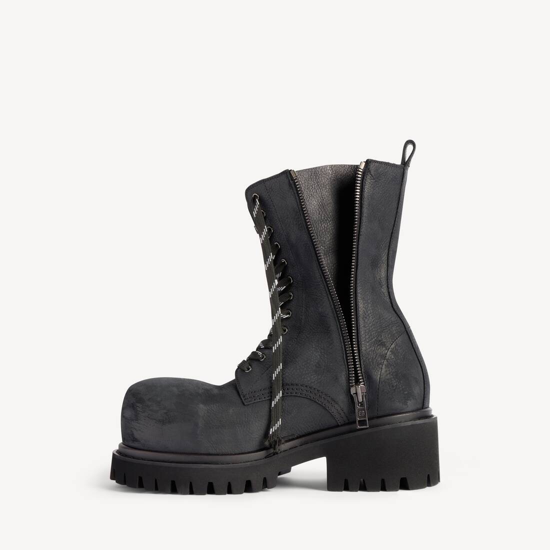 Men's Stomper Zipped Bootie in Black | Balenciaga Netherlands EN - Image 4