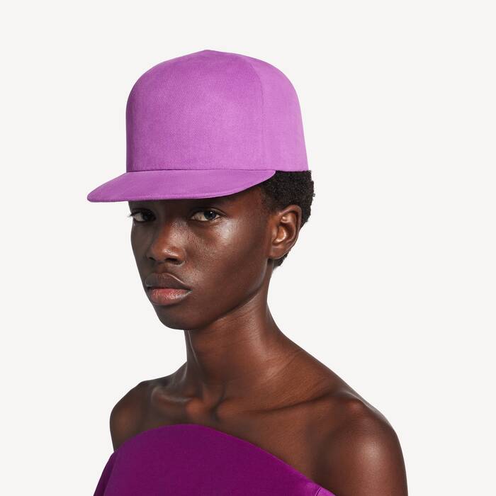 Women's Hat in Violet - Women | Balenciaga Croatia EN - Image 3