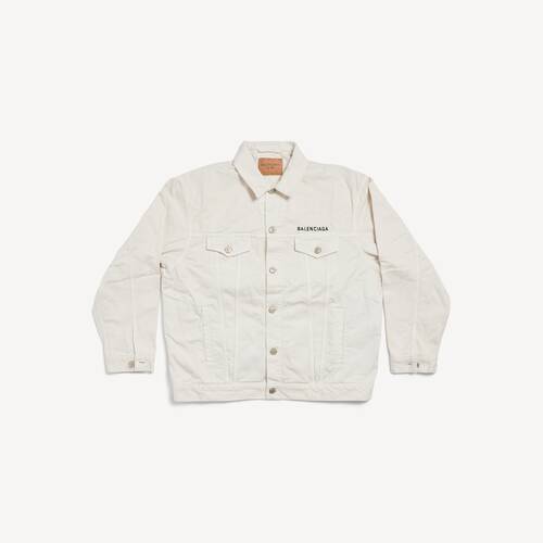 veste en denim fit regular