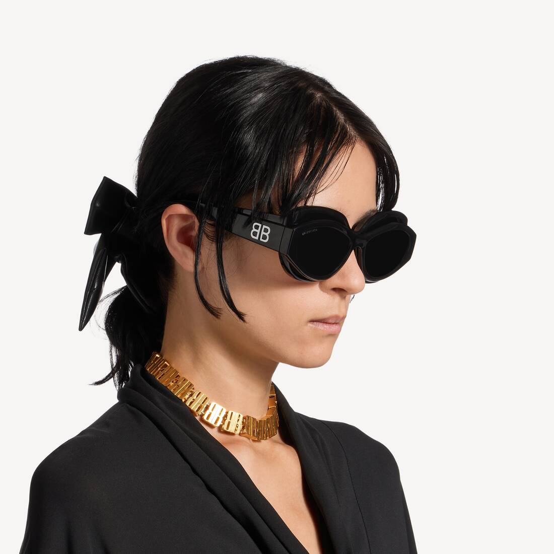 Women's Nano Link Necklace in Gold | Balenciaga Italy EN - Image 5