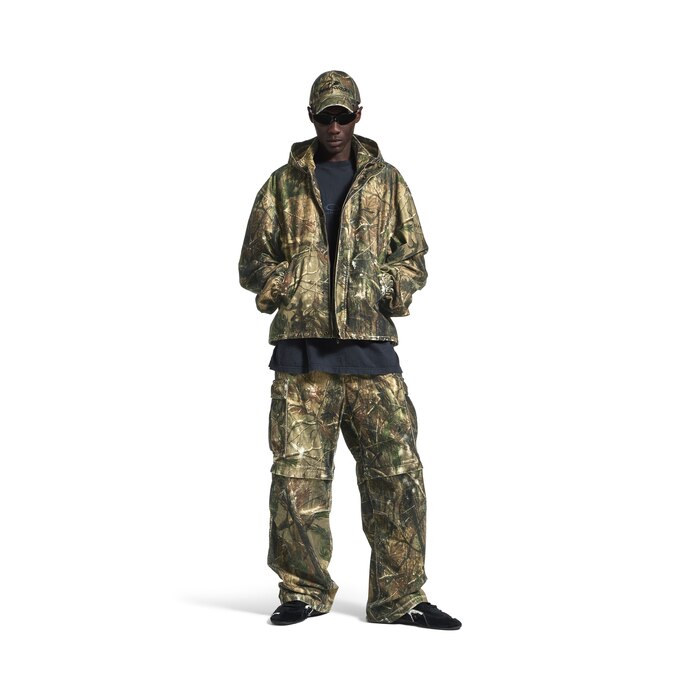 hooded workwear jacket