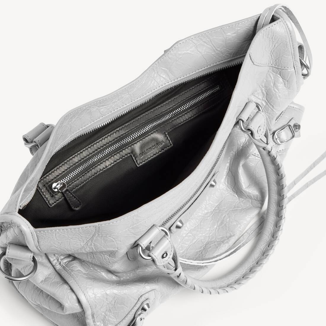 Women's Le City Bag Medium in Light Grey | Balenciaga Taiwan Region EN - Image 5