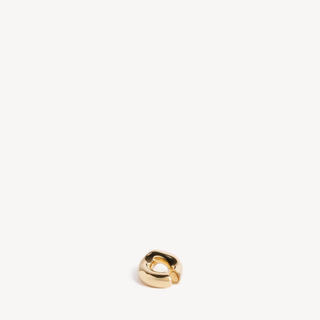Pendiente De Oreja Eisa Xs para Mujer en Dorado Brillante | Balenciaga Espa&ntilde;a ES - Image 2