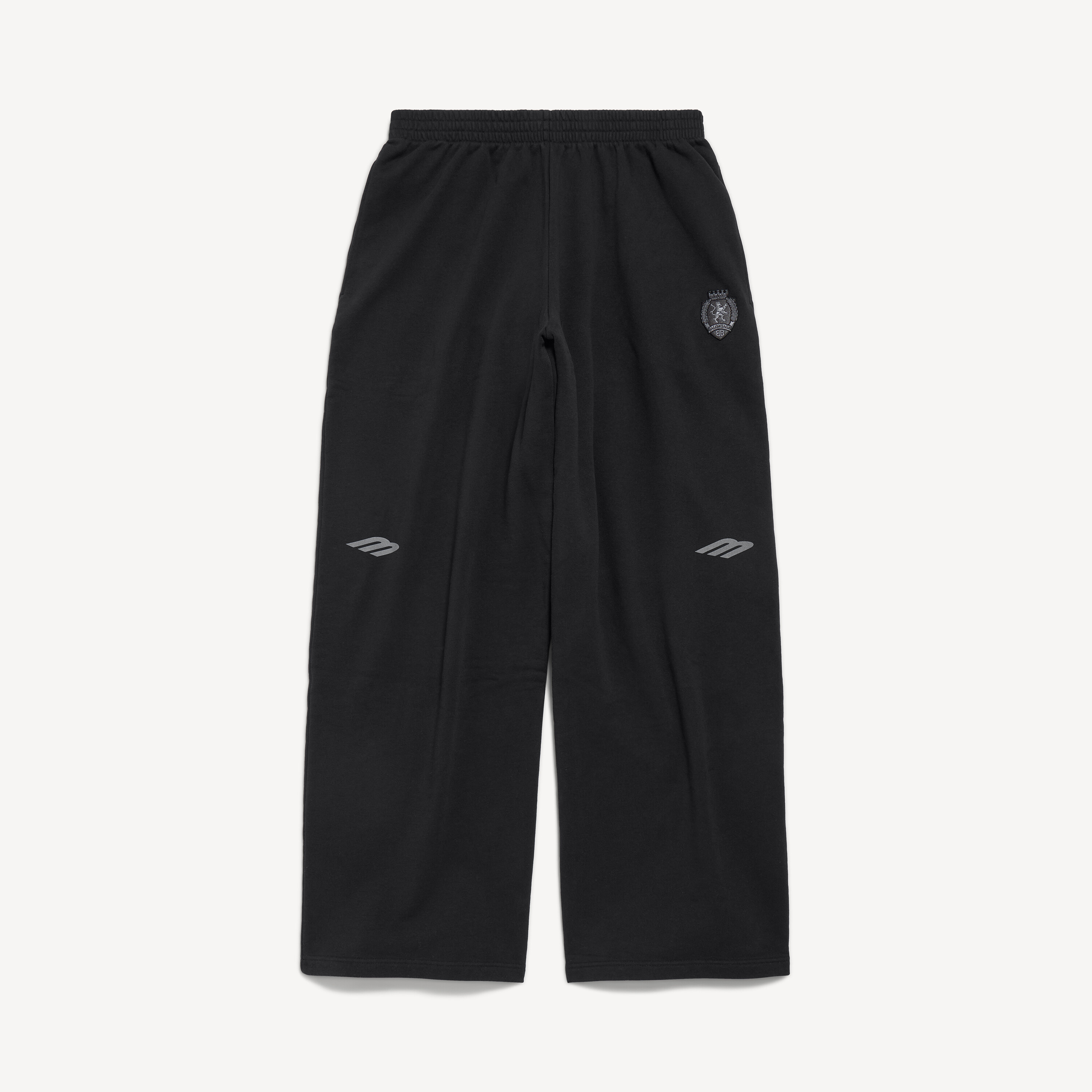 Men's 3b Football Baggy Sweatpants in Black/anthracite | Balenciaga US