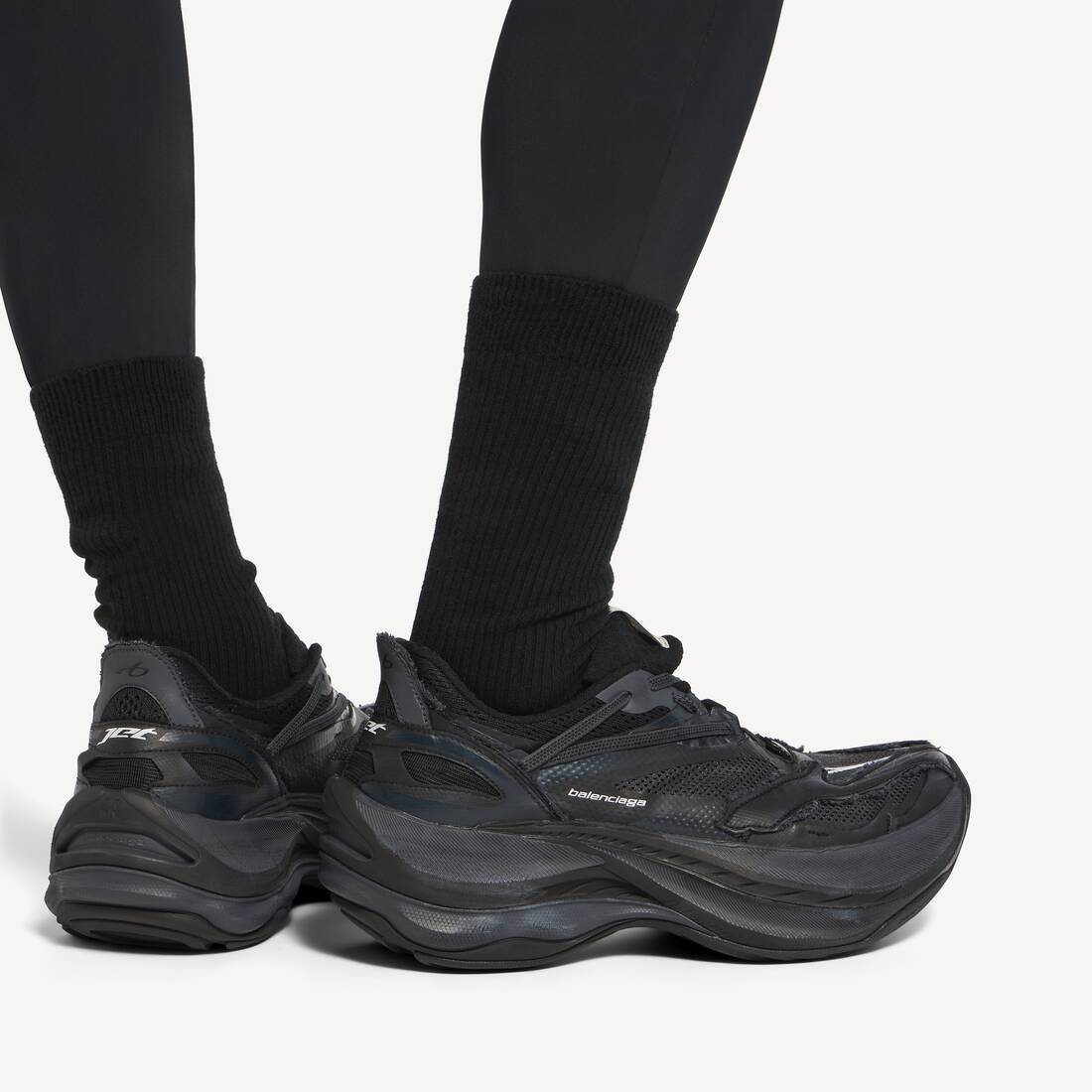 Sneaker Jet da Uomo in Nero | Balenciaga Italia IT - Image 6