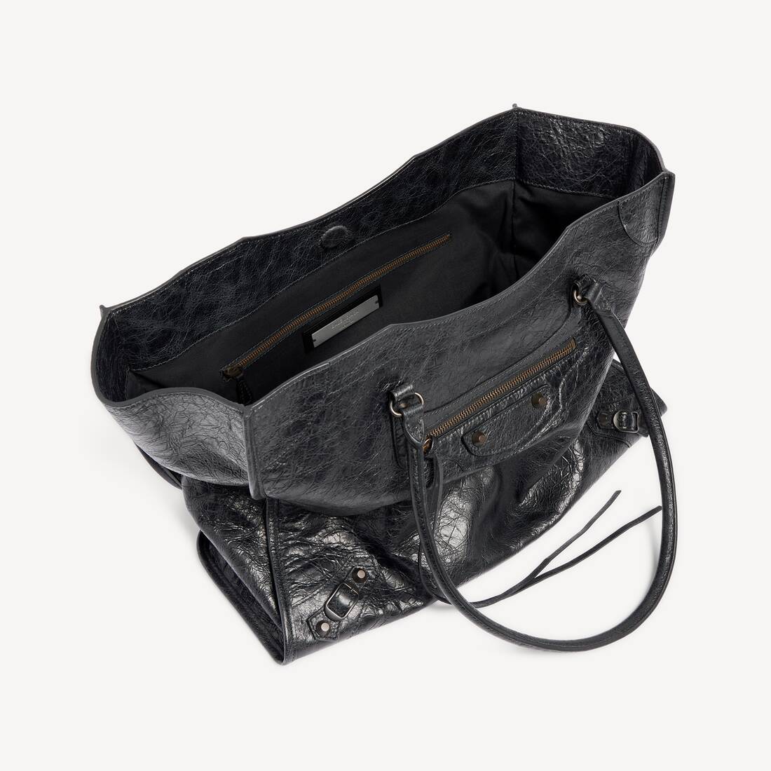 Women's Le City Tote Bag Medium in Black | Balenciaga Australia EN - Image 4