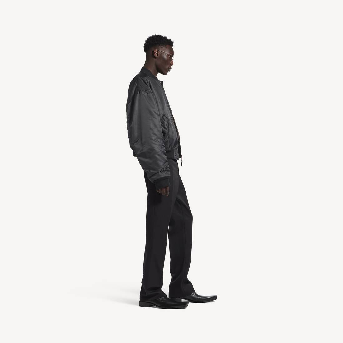 Men's Standard Bomber Jacket in Black | Balenciaga Denmark EN - Image 3