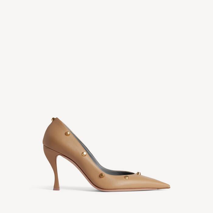 Escarpin Midnight City  pour Femme en Beige - Femme | Balenciaga Belgique FR - Image 1