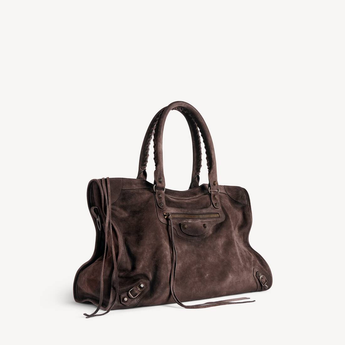 Men's Le City Bag Large in Light Espresso | Balenciaga Mexico EN - Image 2