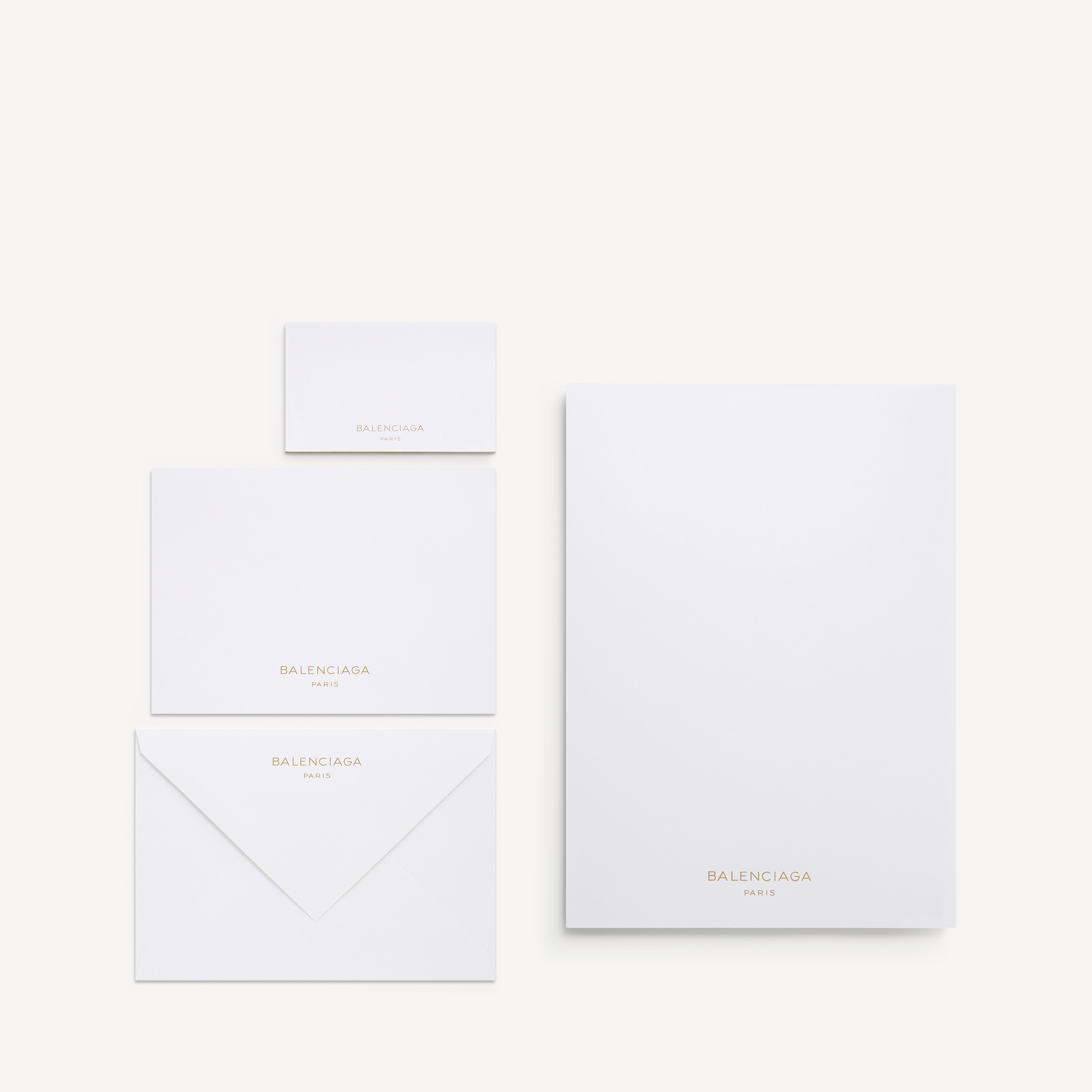 Fragrance Stationery Set Refill in Ivory White Dix