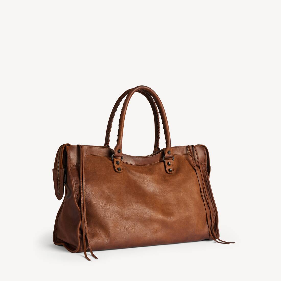 Sac Le City Grand pour Homme en Caramel | Balenciaga Luxembourg FR - Image 3