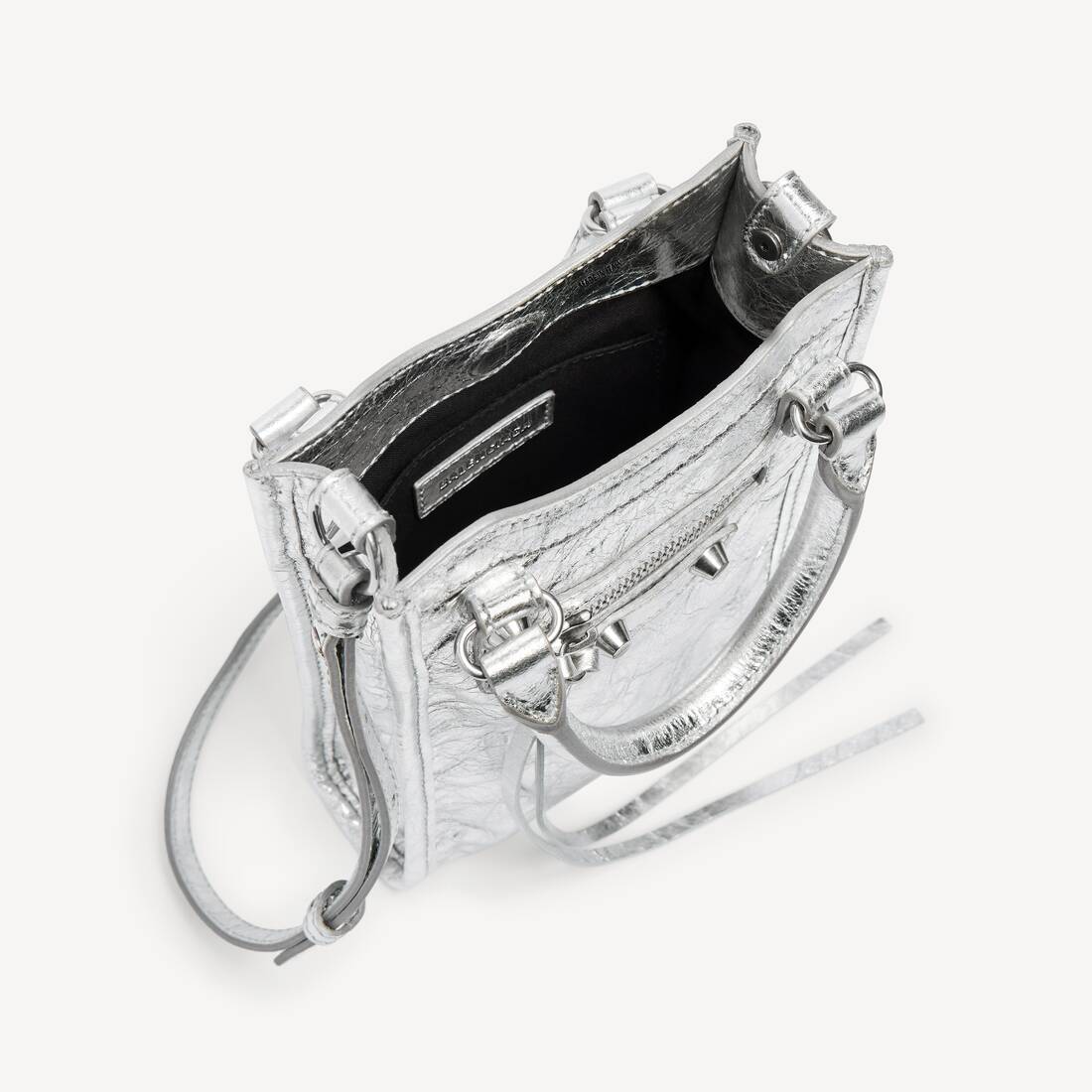 Tote Porta Telefono Le City da Donna in Argento | Balenciaga Italia IT - Image 5