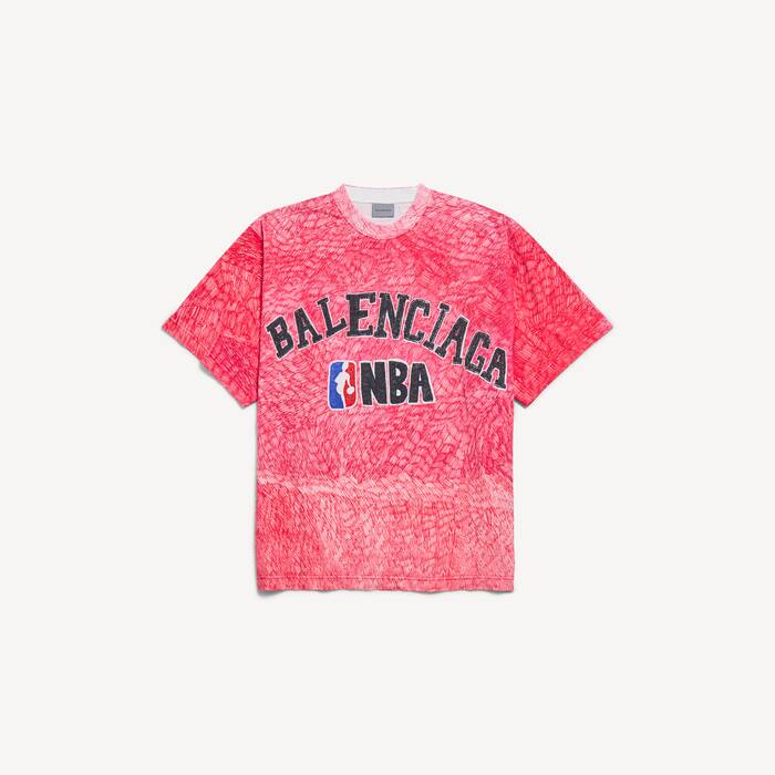 balenciaga | nba collaboration oversized t-shirt