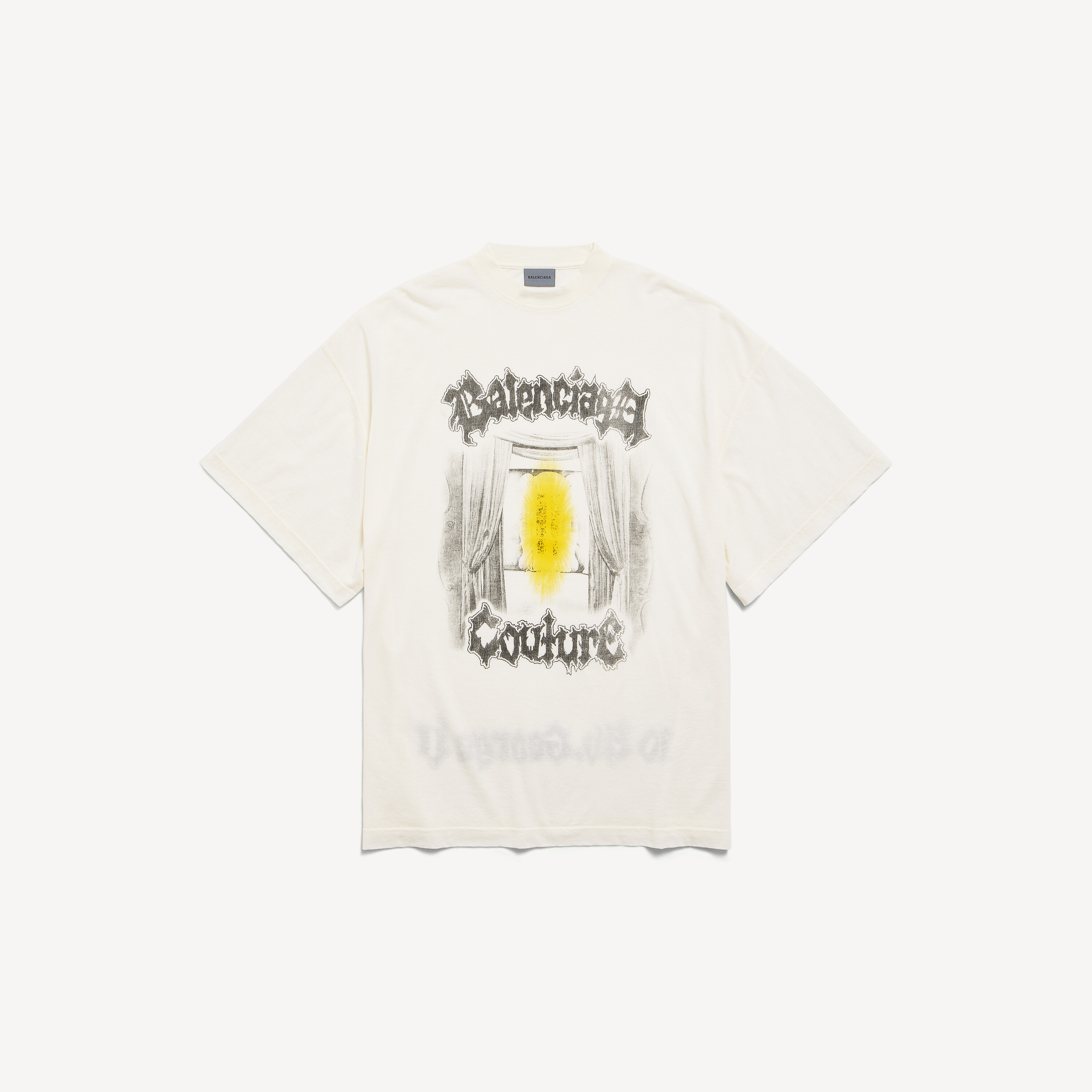 Salon de couture shaped t-shirt