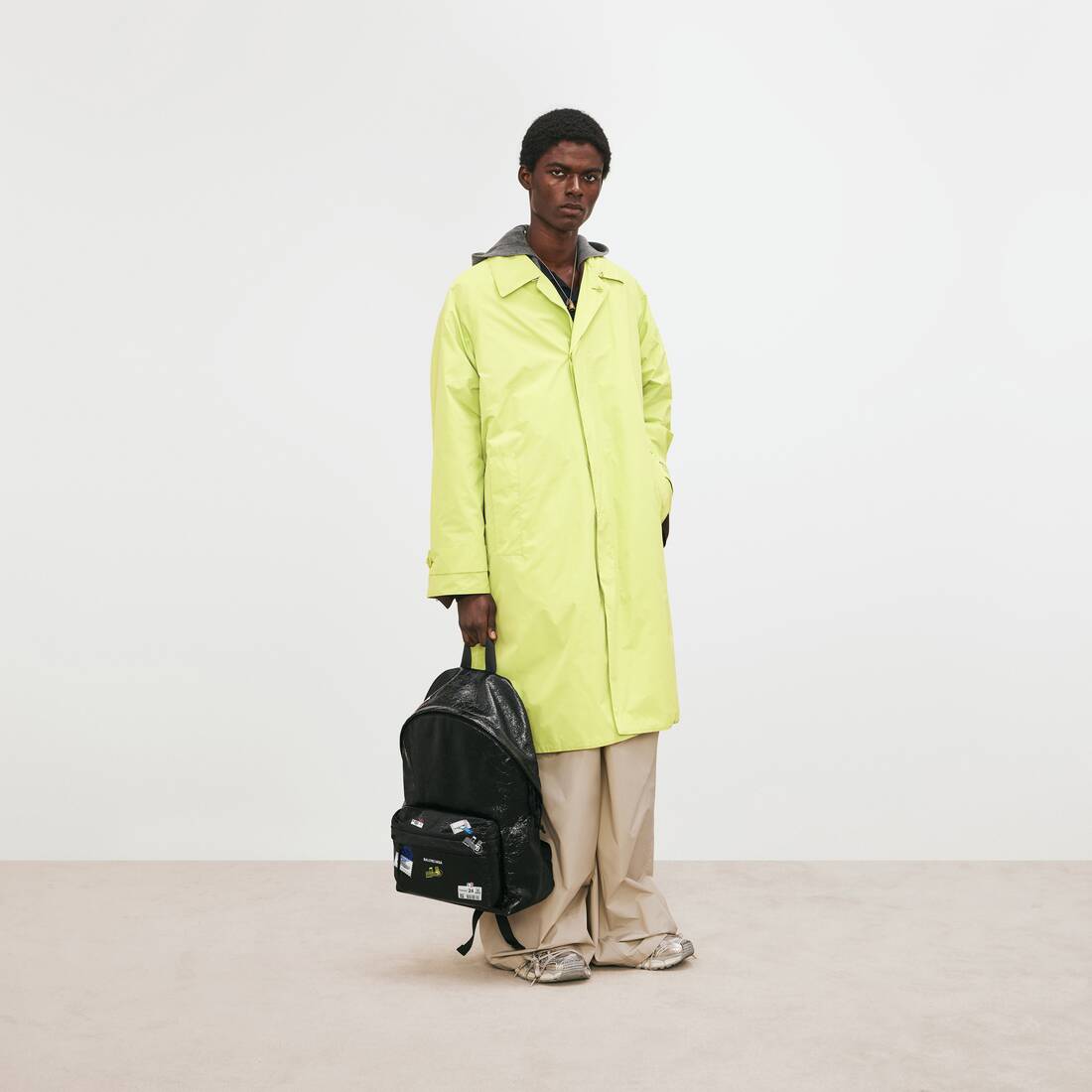 Men's Explorer Backpack in Black | Balenciaga Thailand EN - Image 6