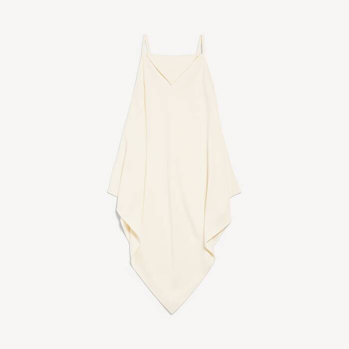여성 스카프 탑 아이보리 - 여성 | 발렌시아가 대한민국 KO - Image 2