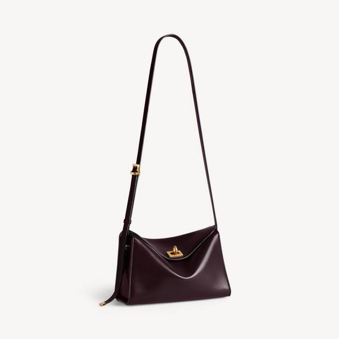 Women's Le 7 Shoulder Nano Bag in Raisin - Women | Balenciaga Netherlands EN - Image 2