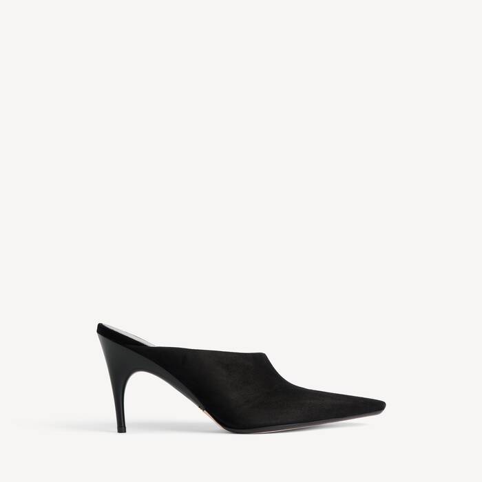 Mule Duchesse pour Femme en Noir - Femme | Balenciaga Belgique FR - Image 1