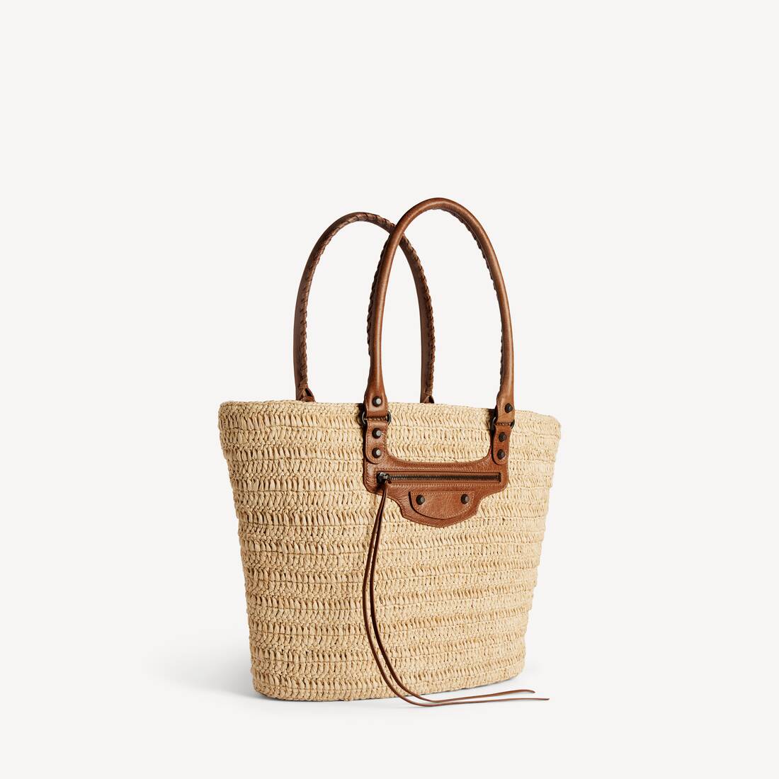 Cesta Le City Mediana para Mujer en Natural/c&aacute;mel | Balenciaga Espa&ntilde;a ES - Image 2