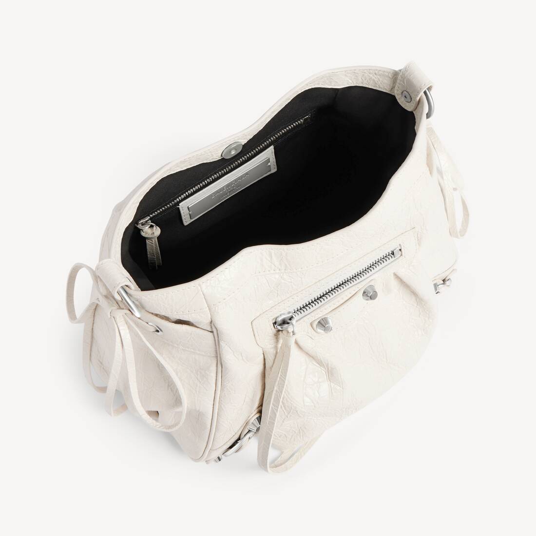 Le City Bucket Bag Klein f&uuml;r Damen in Optisches Wei&szlig; | Balenciaga &Ouml;sterreich DE - Image 5