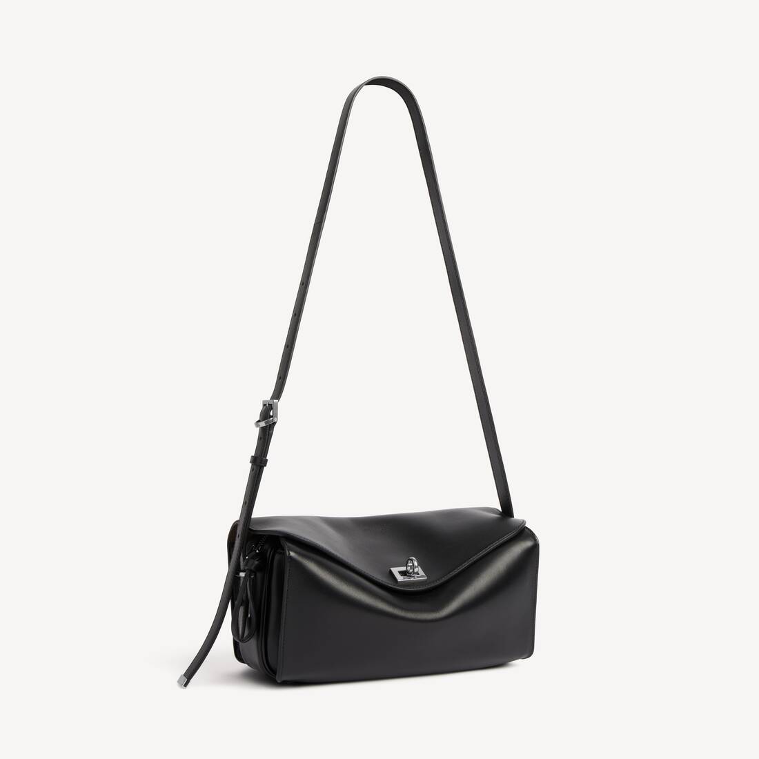 Women's Le 7 Shoulder Bag Medium in Black | Balenciaga United States EN - Image 2