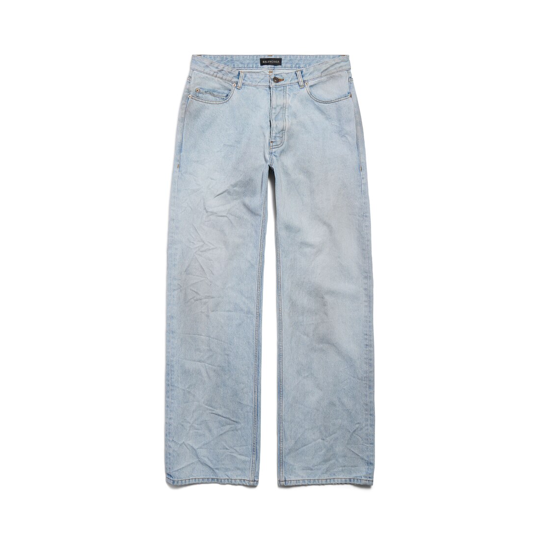 Balenciaga 22SS デストロイ加工リラックスフィットデニム Balenciaga 22SS デストロイ加工リラックスフィットデニム