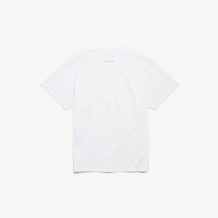 Men's Bodies Medium Fit T-shirt in White - Men | Balenciaga United Kingdom EN - Image 2