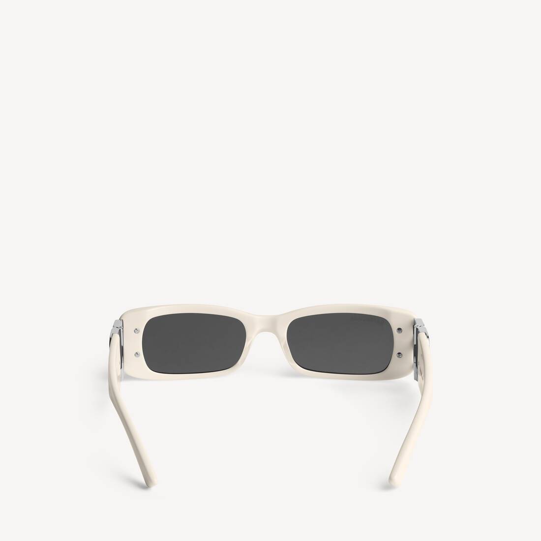 Occhiali Da Sole Rettangolari Dynasty da Donna in Crema Avorio | Balenciaga Italia IT - Image 2