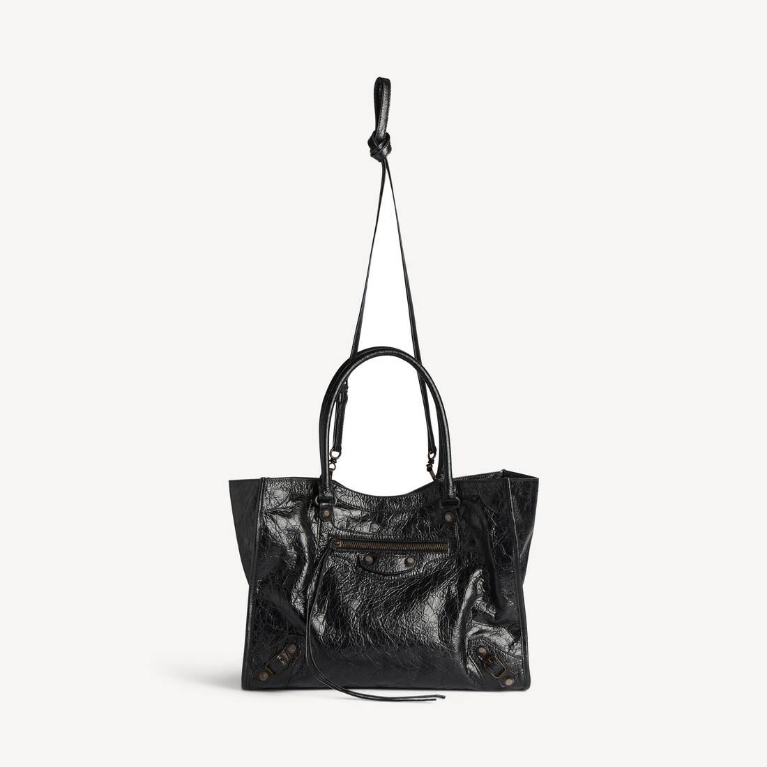 Women's Le City Tote Bag Small in Black | Balenciaga Italy EN - Image 4