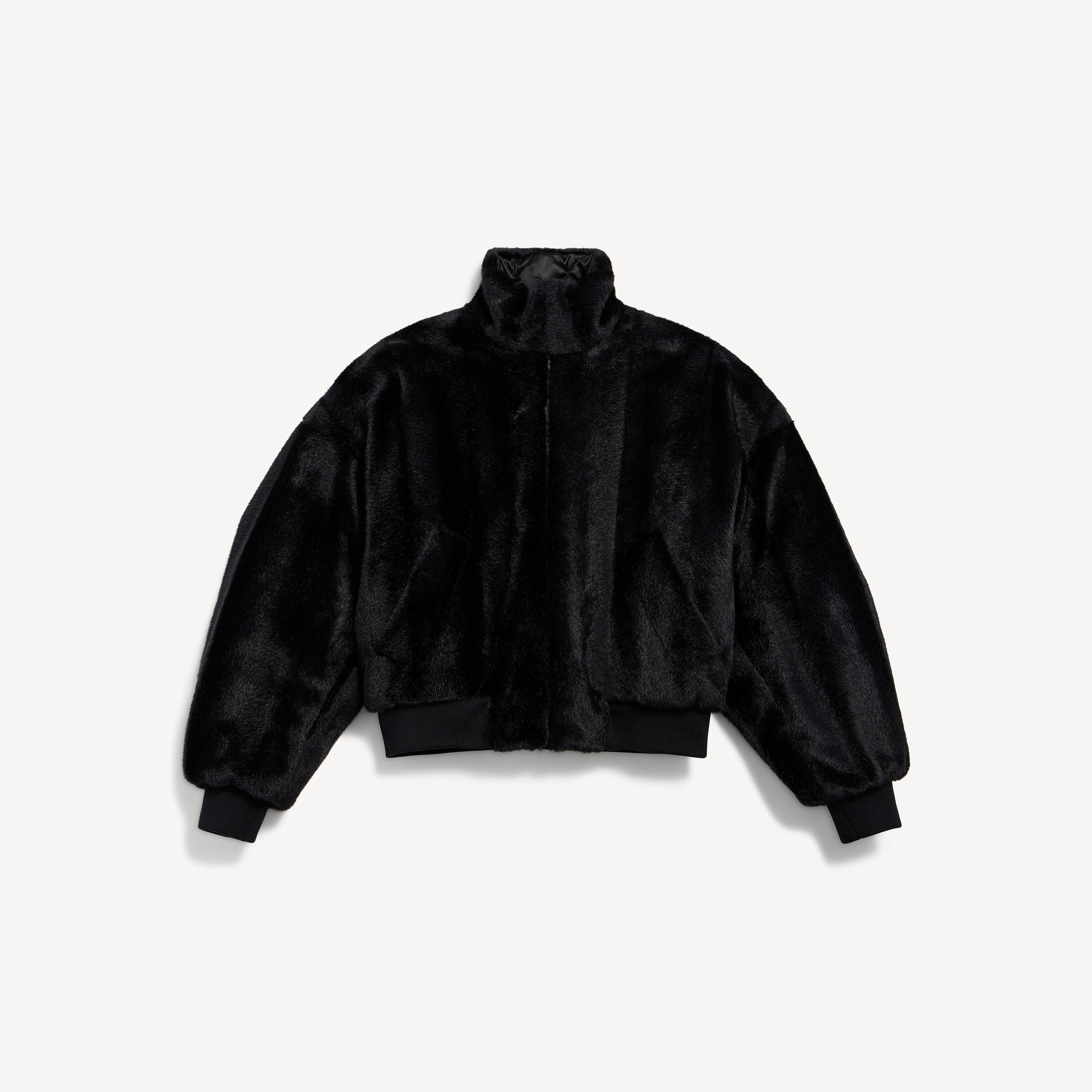 Women's Cropped Jacket in Black