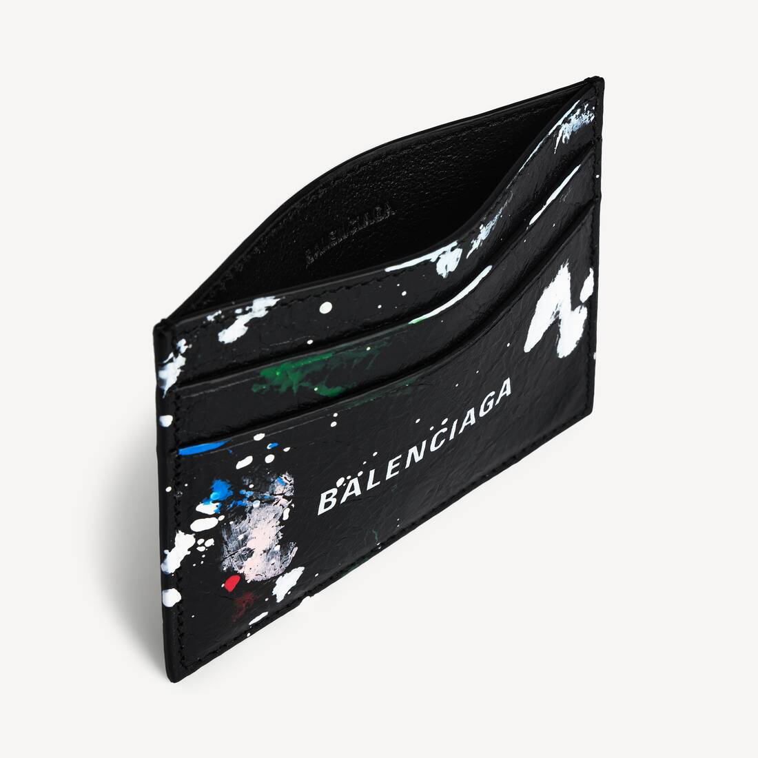 Cash Kartenhalter f&uuml;r Herren in Schwarz/ Mehrfarbig | Balenciaga Deutschland DE - Image 3
