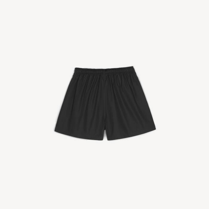 Men's Sketchy Relaxed Fit Shorts in Black - Men | Balenciaga United Kingdom EN - Image 2