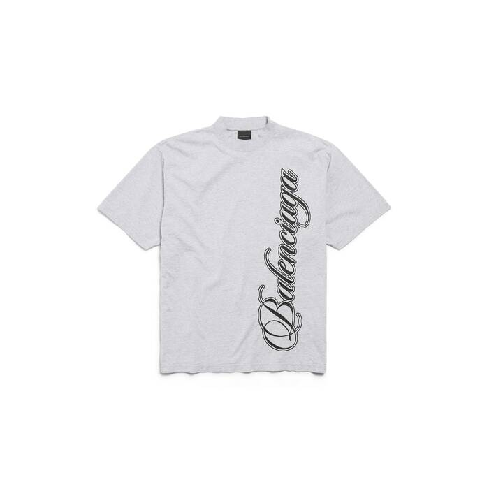 cursive t-shirt medium fit