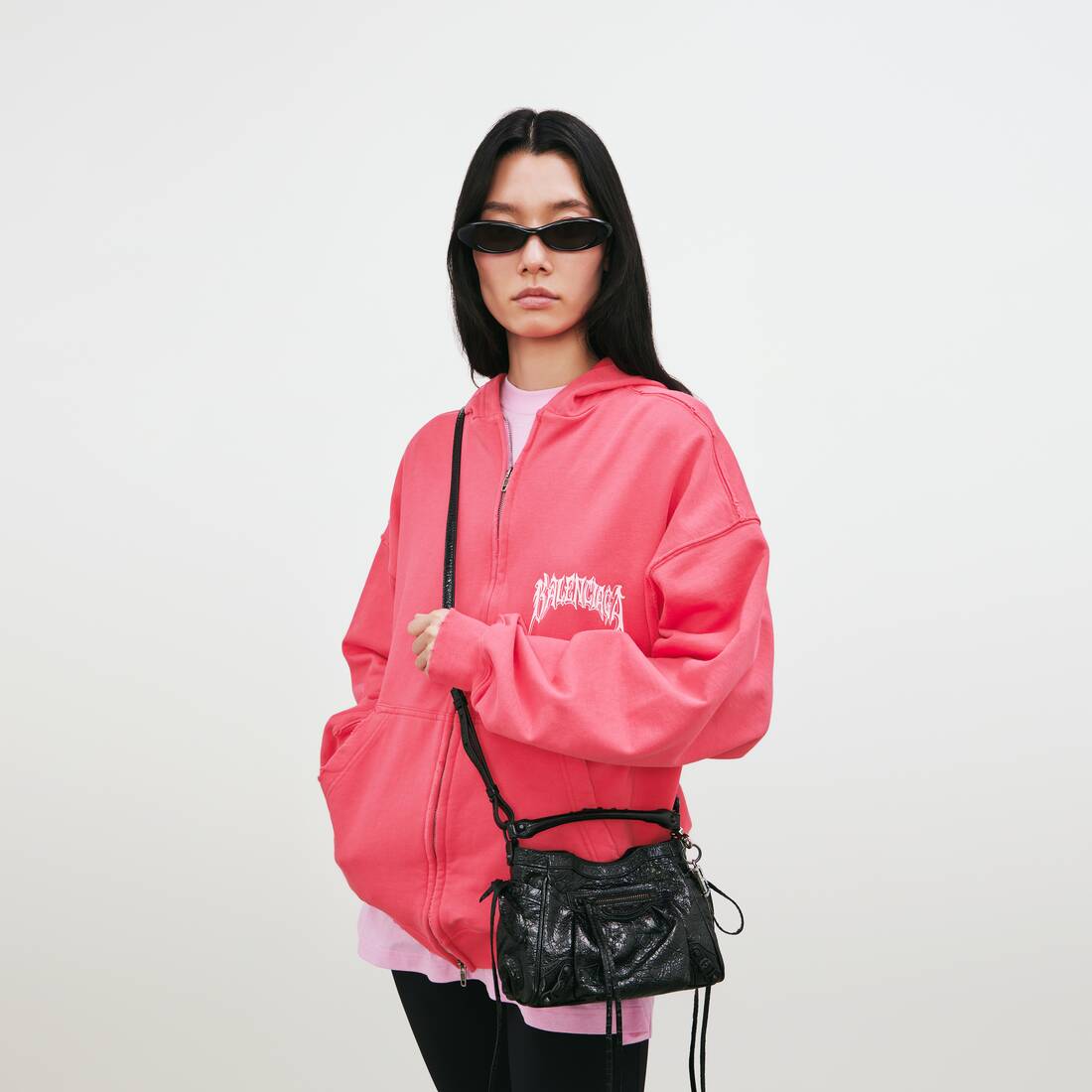 Bolso Cubo Le City Nano para Mujer en Negro | Balenciaga Espa&ntilde;a ES - Image 8